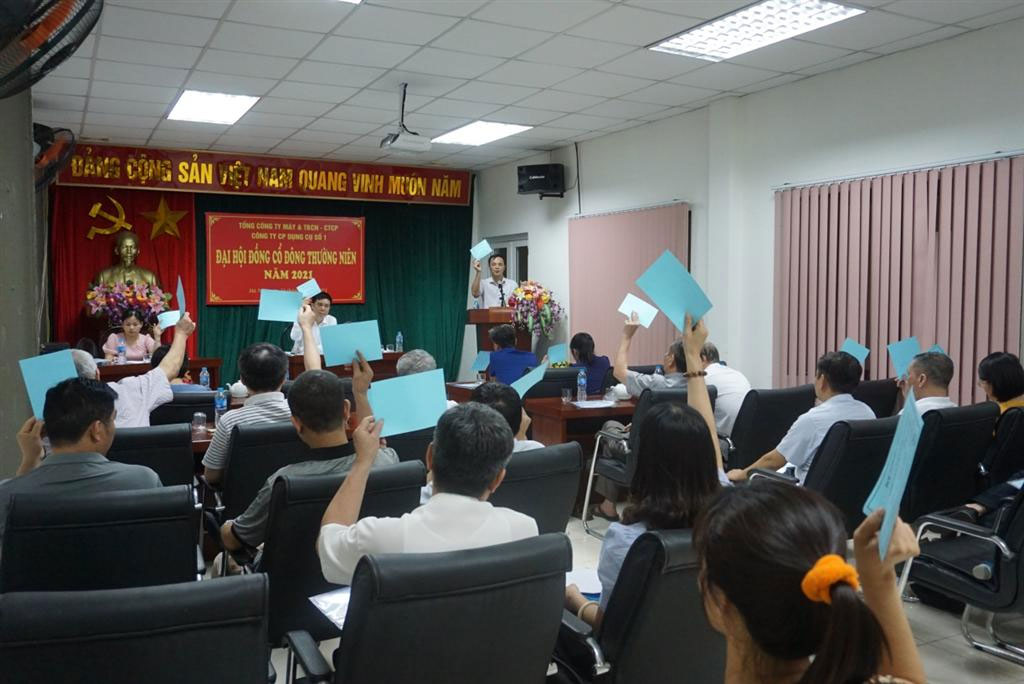 Đại hội đồng cổ đông thường niên năm 2021 Công ty CP Dụng cụ số 1